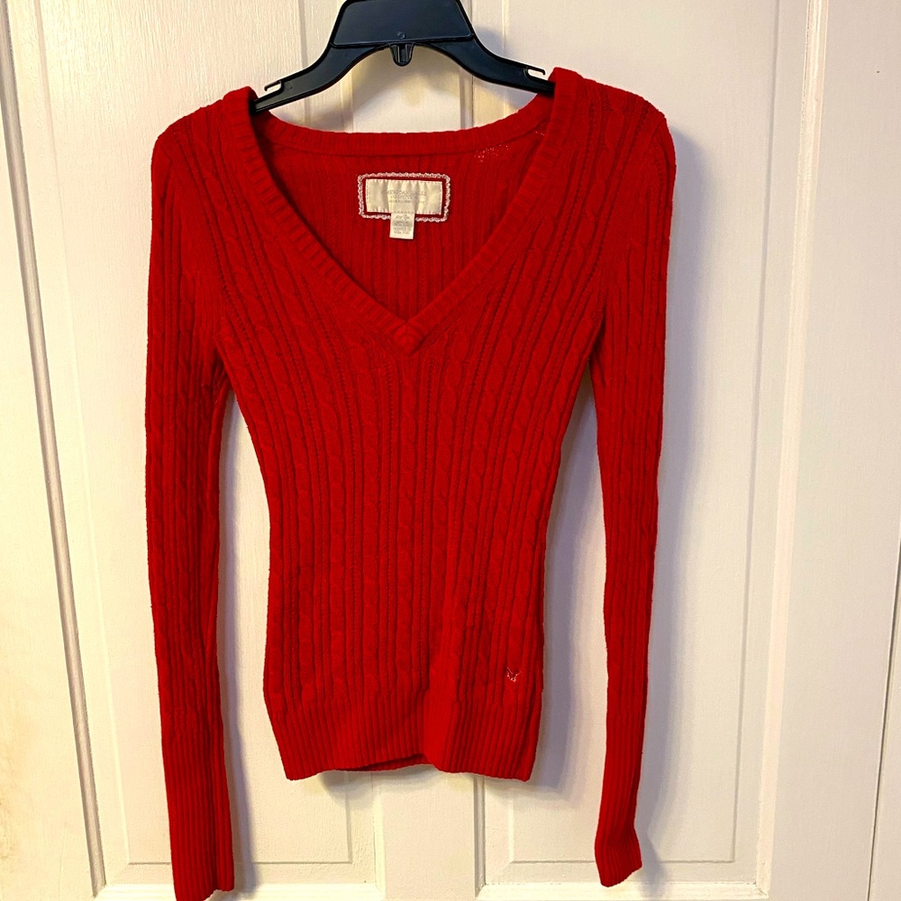 American Eagle Cable Knit Sweater